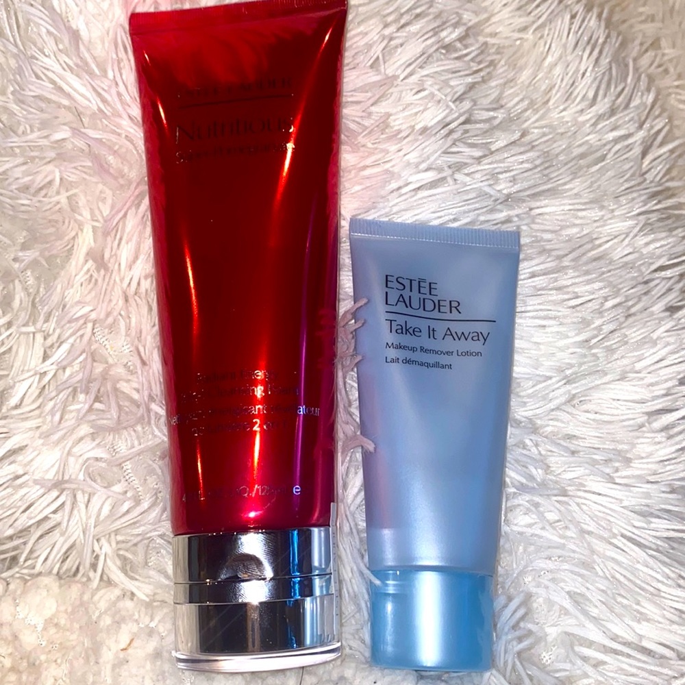Estee Lauter nutritious super pomegranate & take it away make up remover lotion